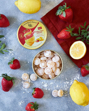 Cavendish & Harvey Double Fruit Lemon With Strawberry Drops 175g