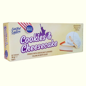 American Bakery Cookies & Cheesecake Gefüllte Cookies 96g - TopCandy