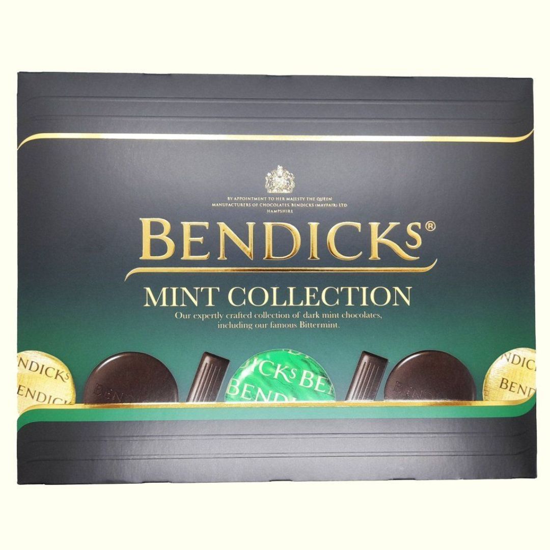 Bendicks Mint Collection Pfefferminzpralinen Sortiment 200g