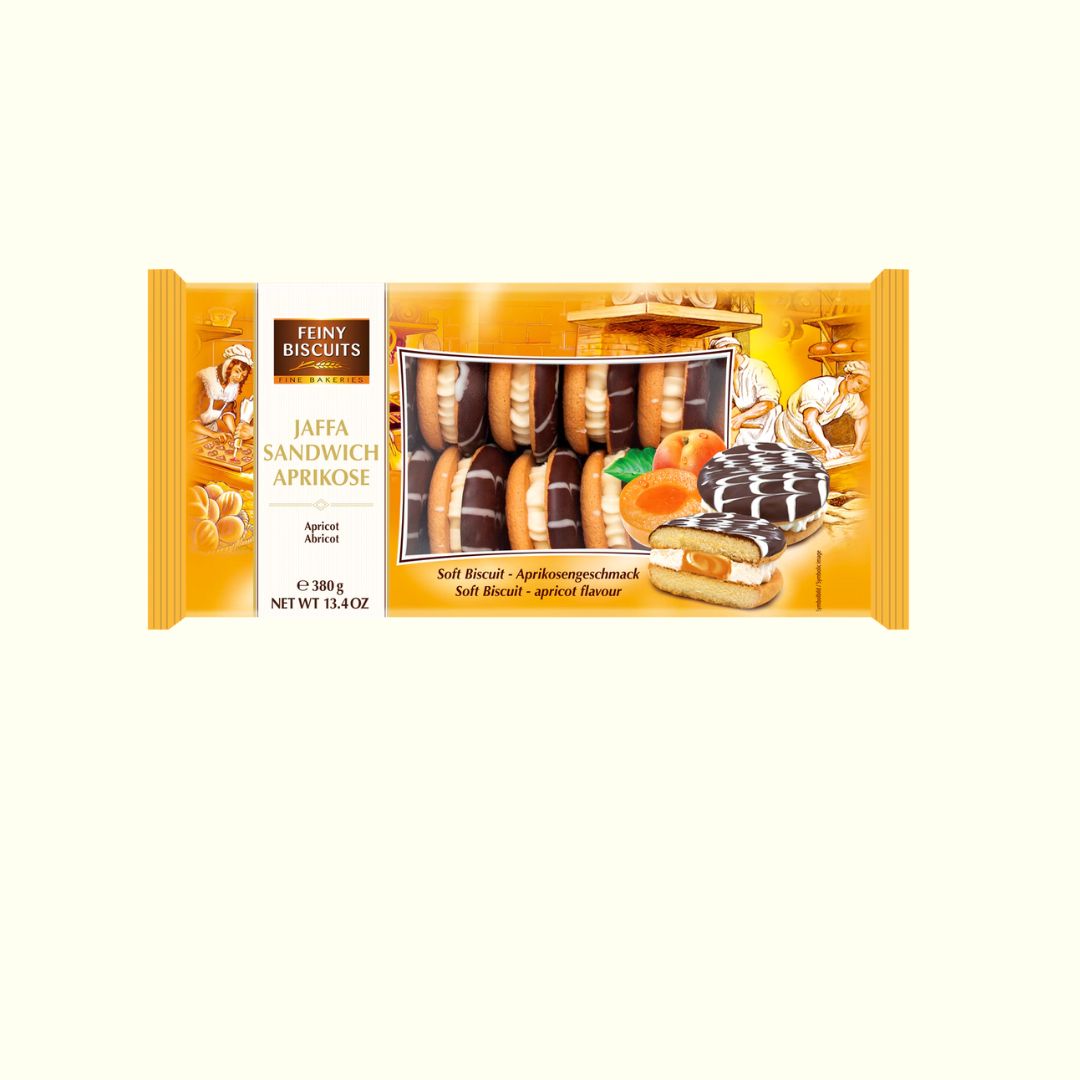 Feiny Biscuits Jaffa Sandwich Aprikose 380g