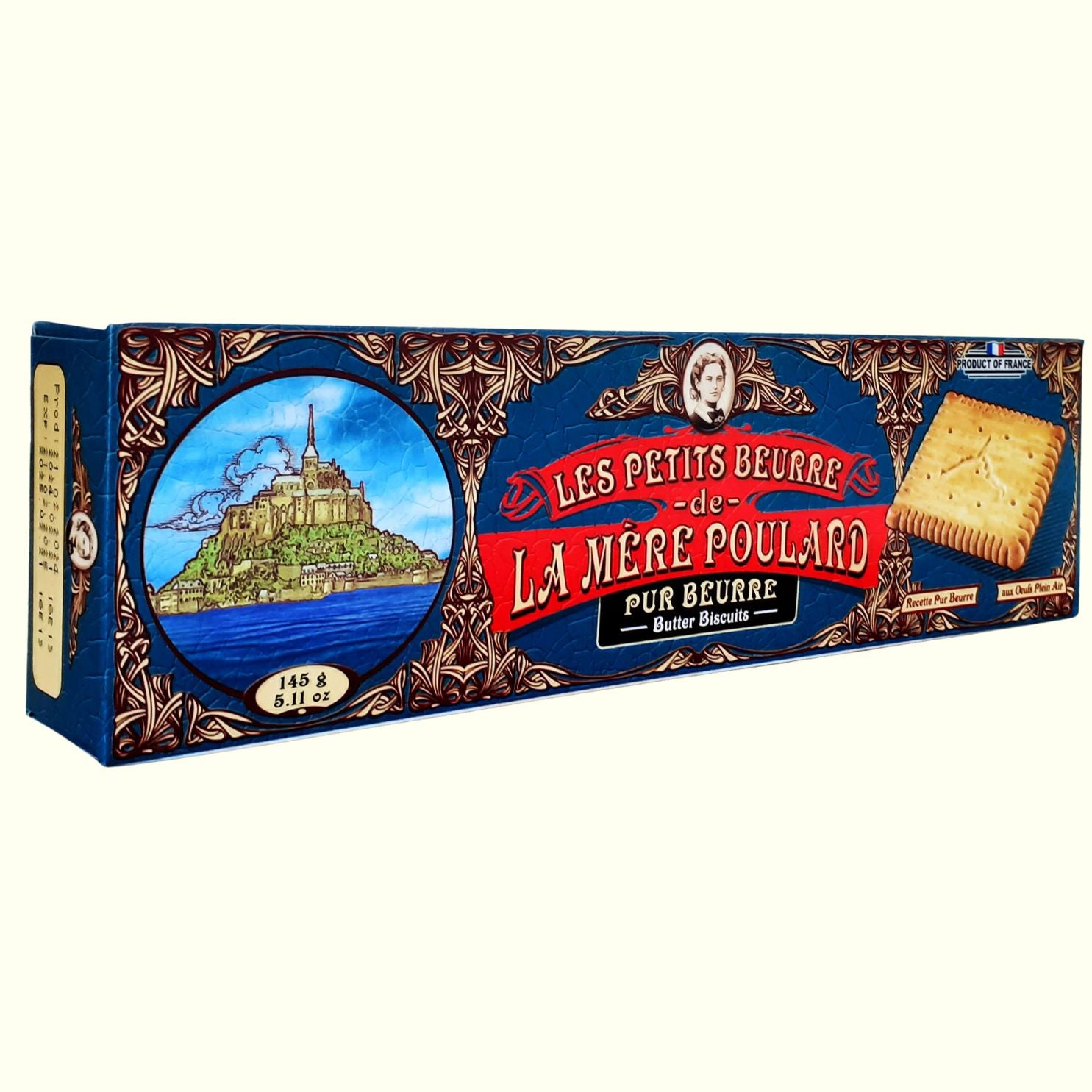 La Mère Poulard Les Petits Beurre Butterkekse 145g