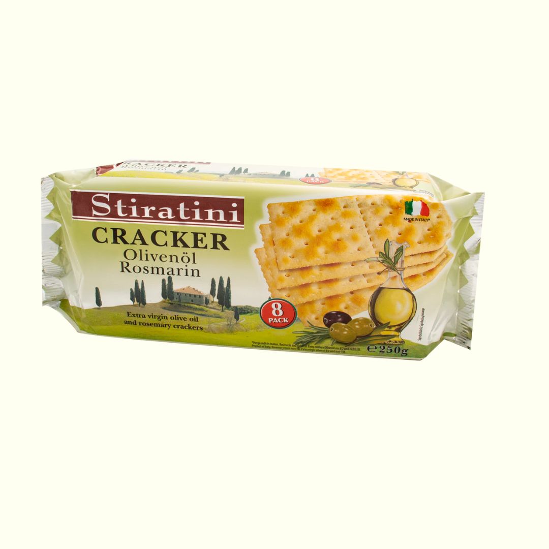 Stiratini Cracker Mit Olivenöl Und Rosmarin 250g