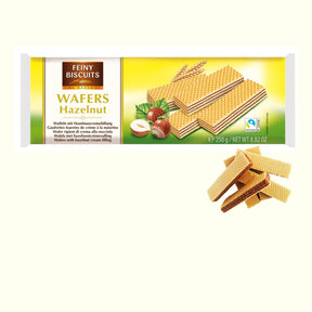 Feiny Biscuits Gefüllte Waffeln mit Haselnusscreme 250g