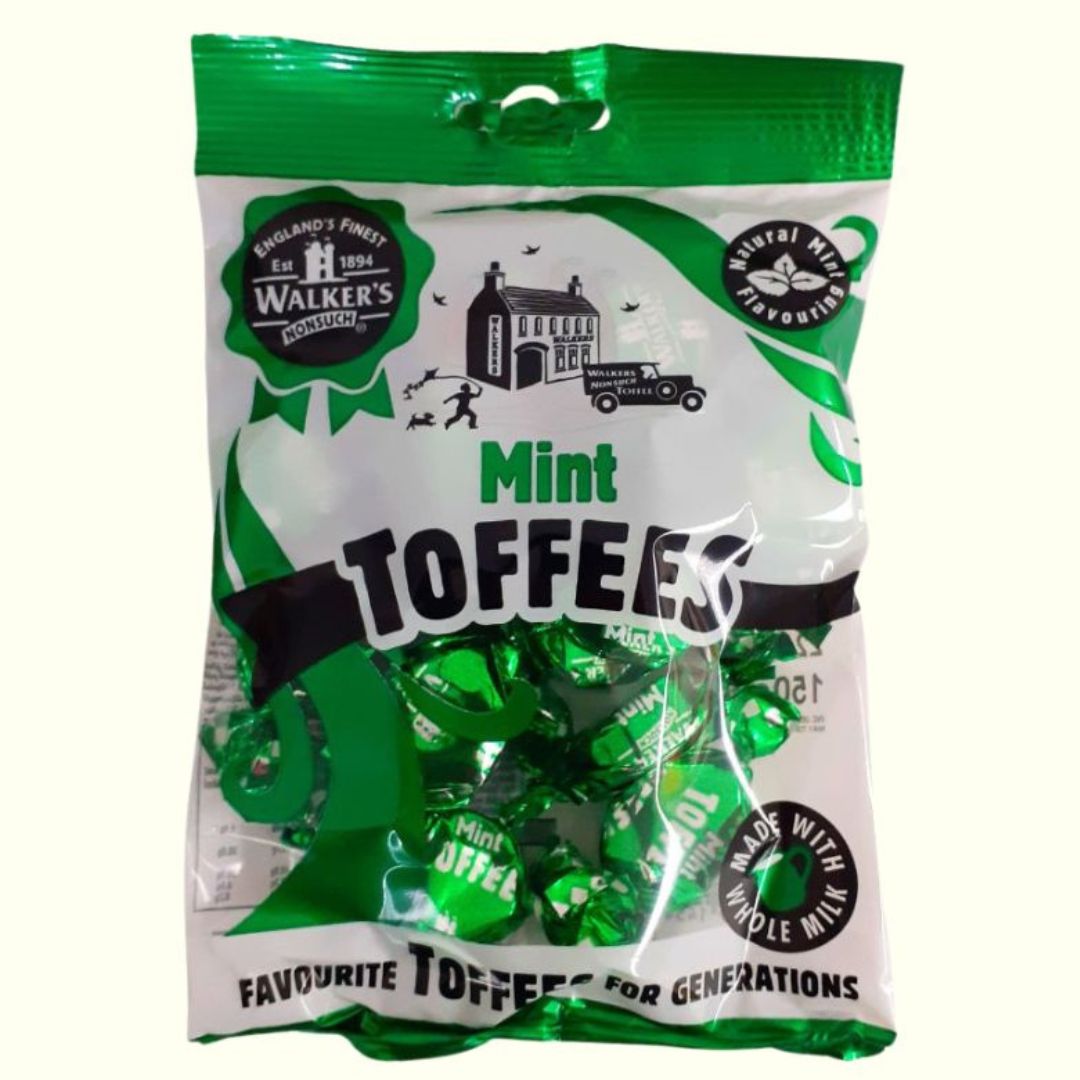 Walker`s Nonsuch Mint Toffees Minzkaramellen 150g