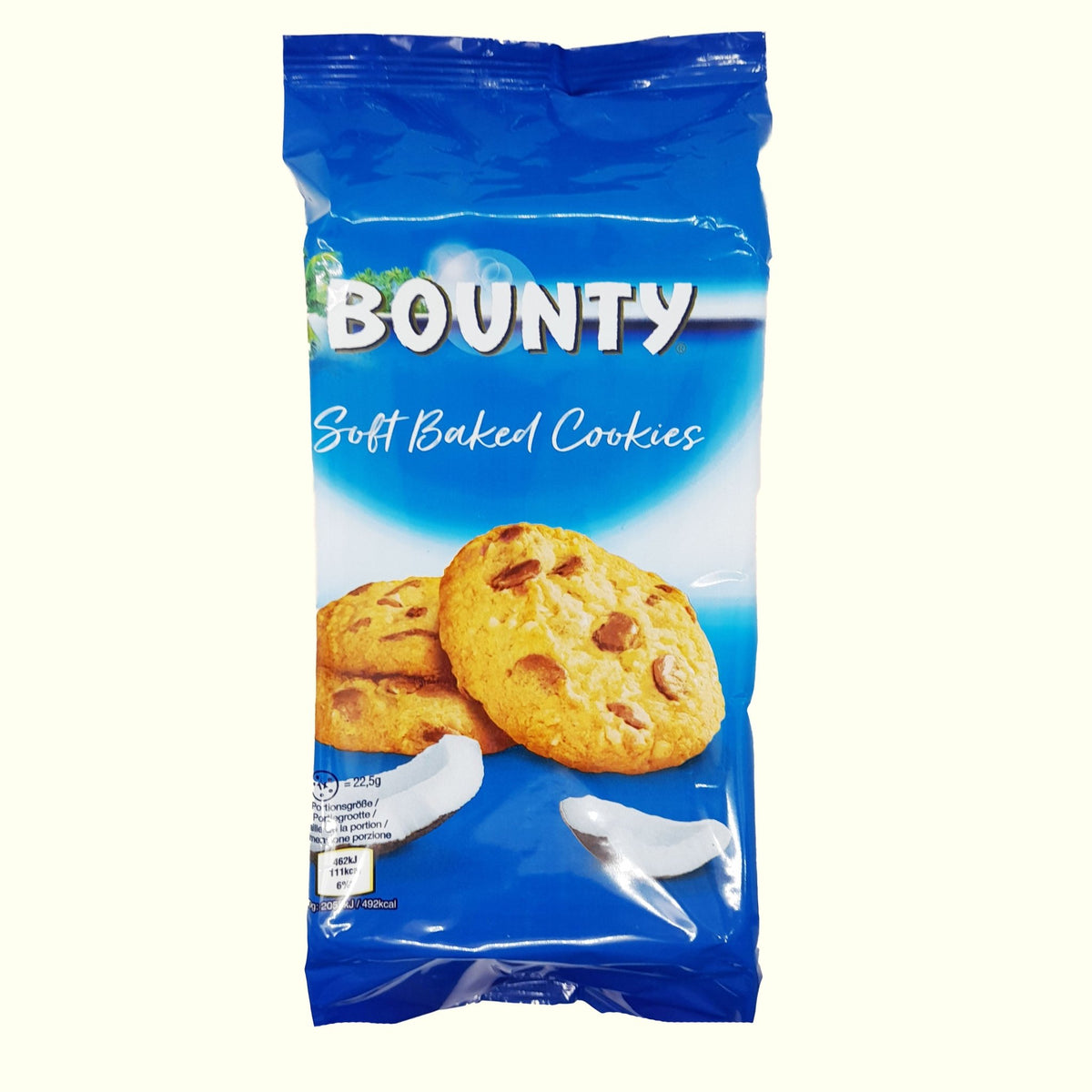 Bounty Soft Baked Cookies mit Kokosnuss 180g - TopCandy