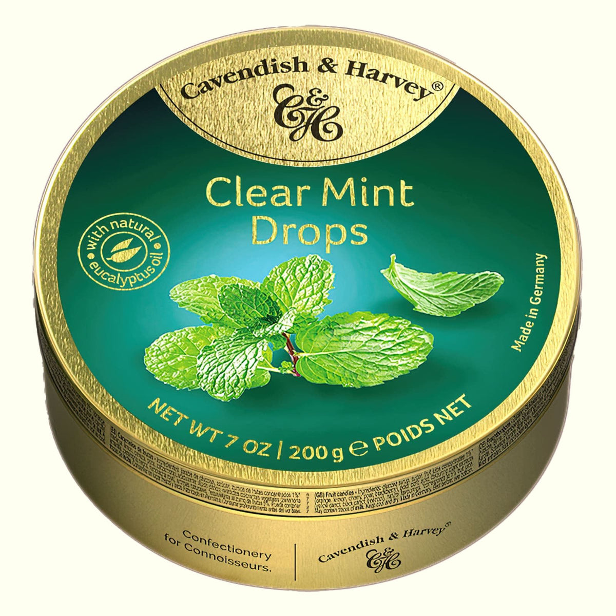 Cavendish & Harvey Clear Mint Bonbons 200g - TopCandy