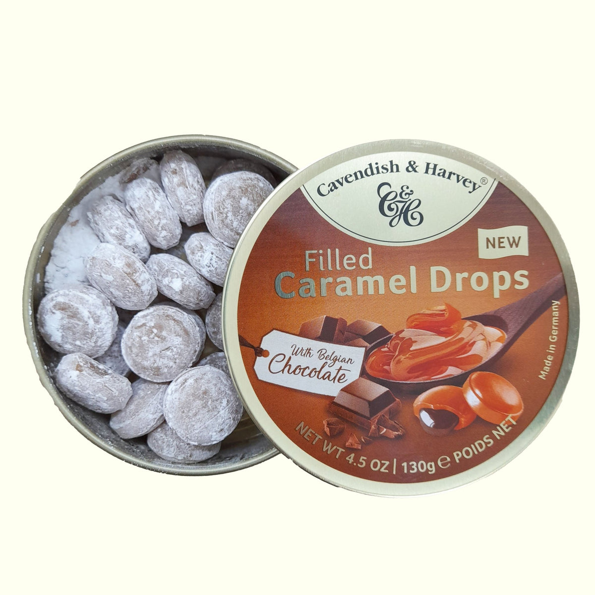 Cavendish & Harvey Filled Caramel Drops With Finest Chocolate 130g - TopCandy