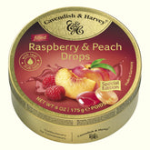 Cavendish & Harvey Raspberry & Peach Drops 175g - TopCandy