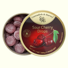 Cavendish & Harvey Sour Cherry Drops 200g - TopCandy