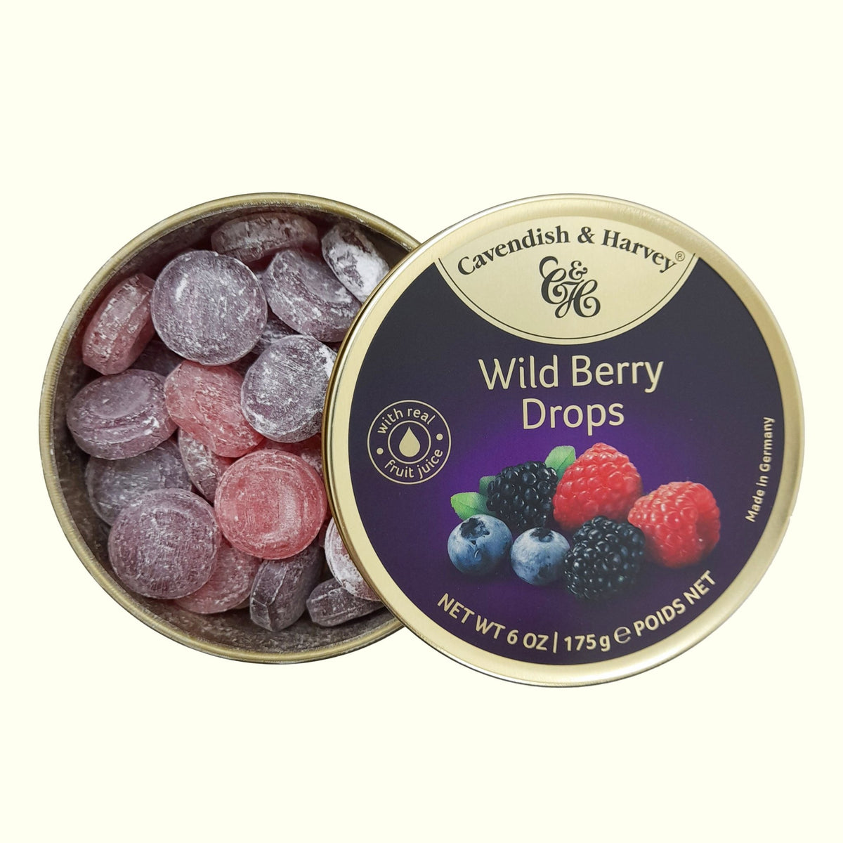 Cavendish & Harvey Wildberry Drops 175g - TopCandy