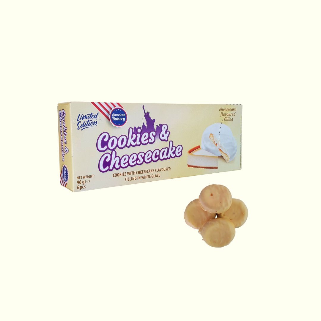 American Bakery Cookies & Cheesecake Gefüllte Cookies 96g