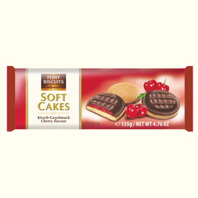 Feiny Biscuits Soft Cakes Kirsch - Geschmack 135g - TopCandy