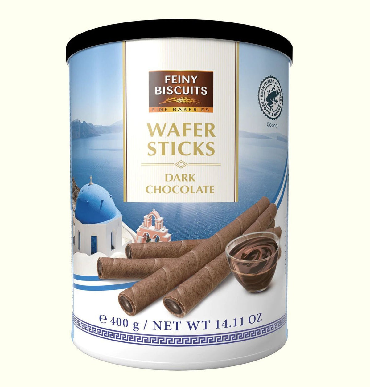 Feiny Biscuits Waffelröllchen Zartbitter 400g - TopCandy