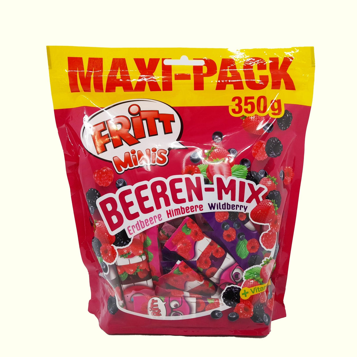 Fritt Maxi - Pack Kaubonbonmischung Beerenmix 350g - TopCandy