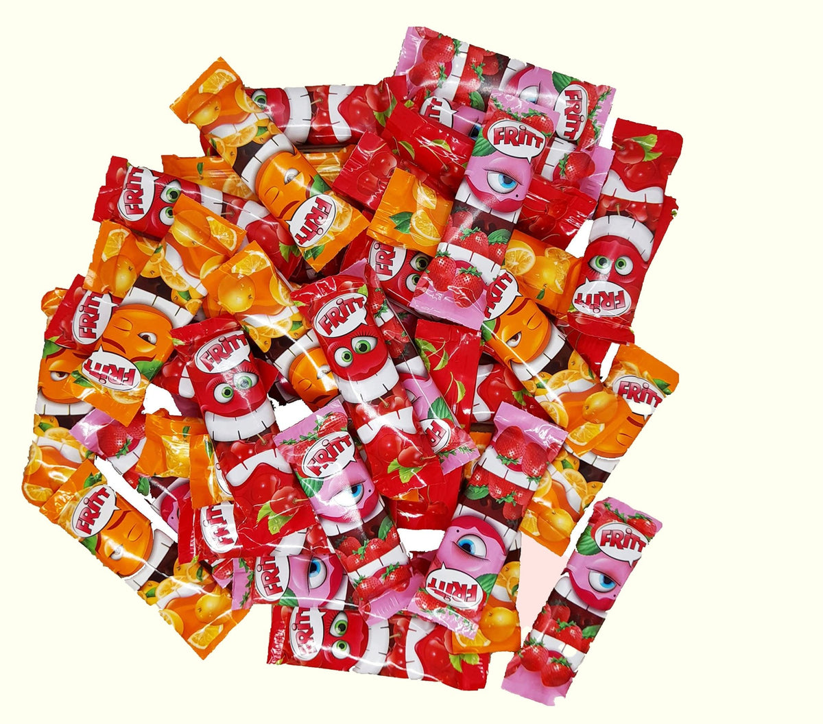 Fritt Maxi - Pack Kaubonbonmischung Früchtemix 350g - TopCandy