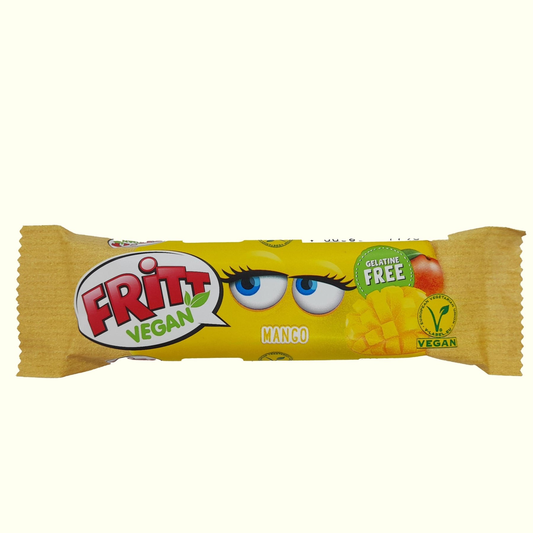 Fritt Vegan Kaubonbon Mango - Geschmack 56g - TopCandy