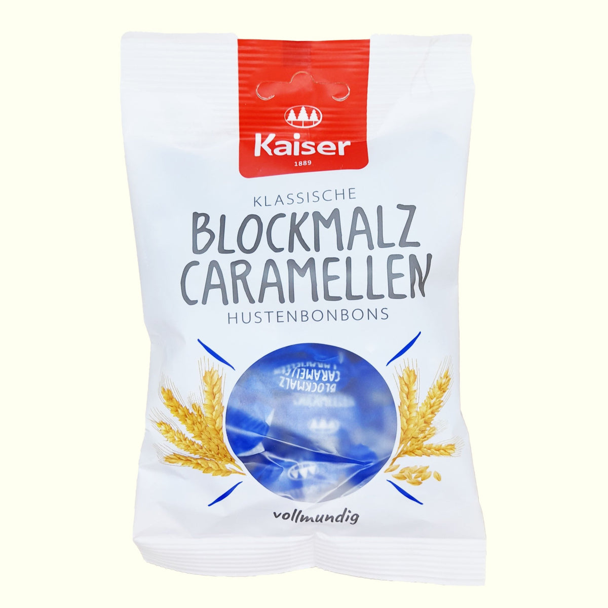 Kaiser Blockmalz Caramellen Hustenbonbons - 100g - TopCandy