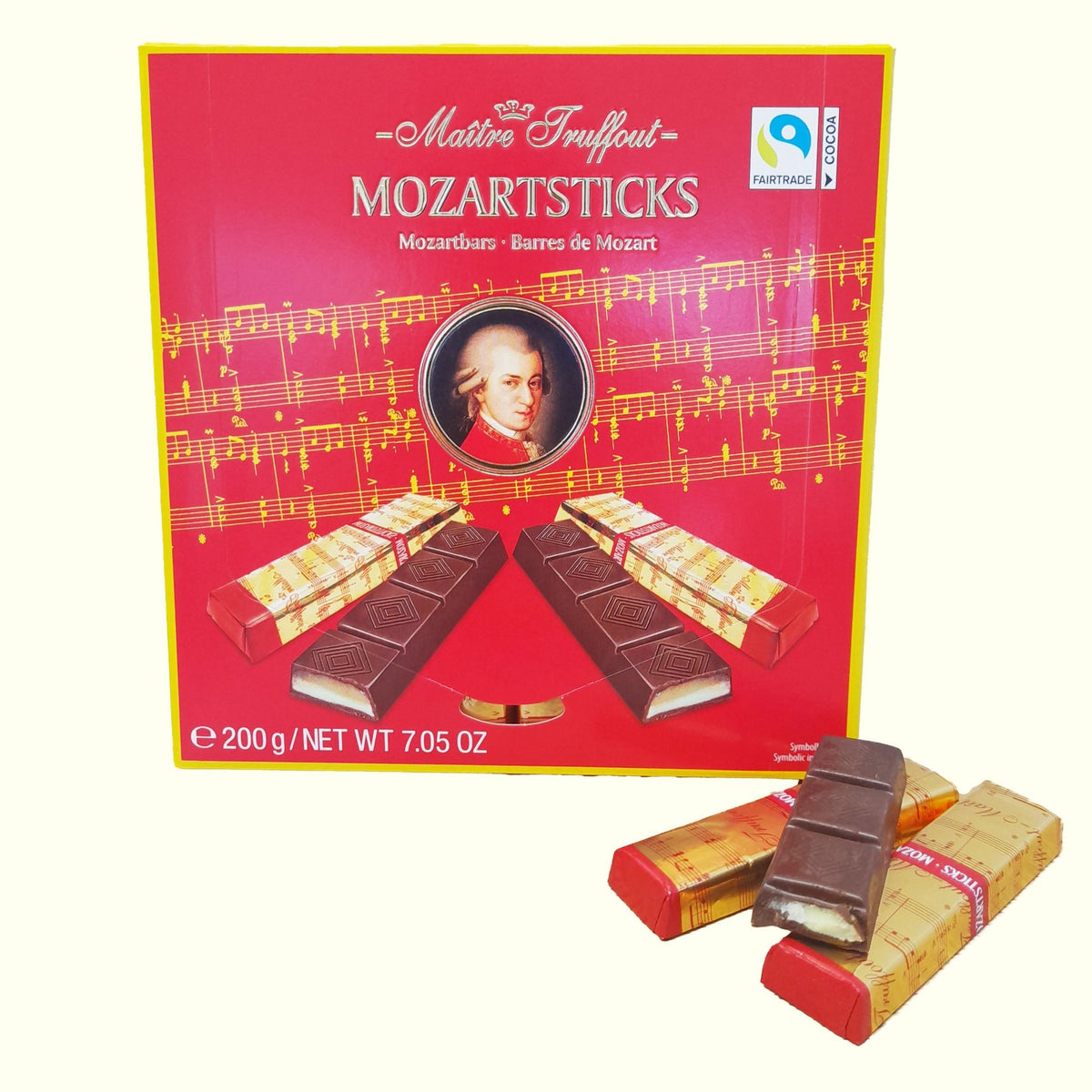 Maître Truffout Mozartsticks Mozartbars 200g - TopCandy