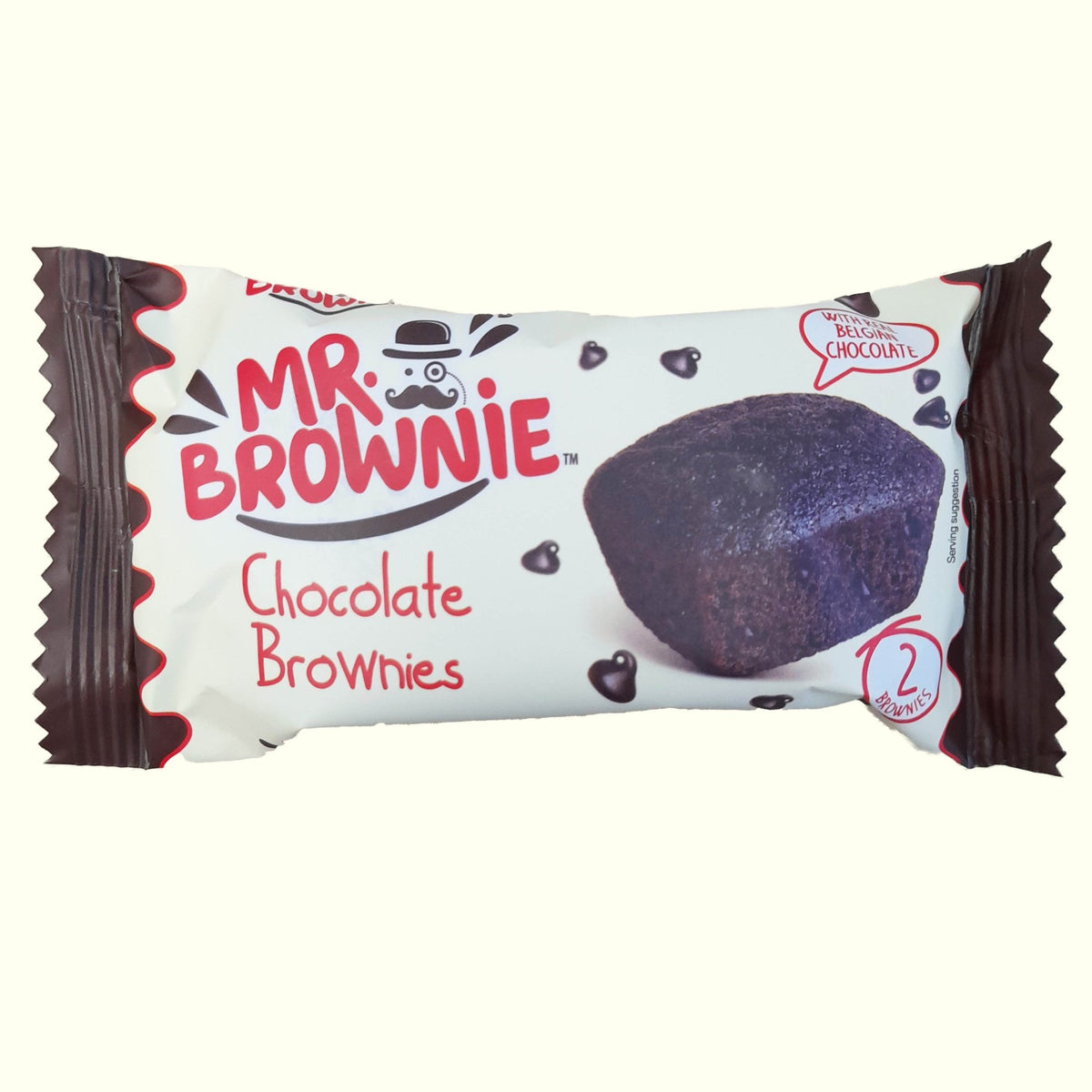 Mr. Brownie Chocolate Brownies 2 x 25g - TopCandy