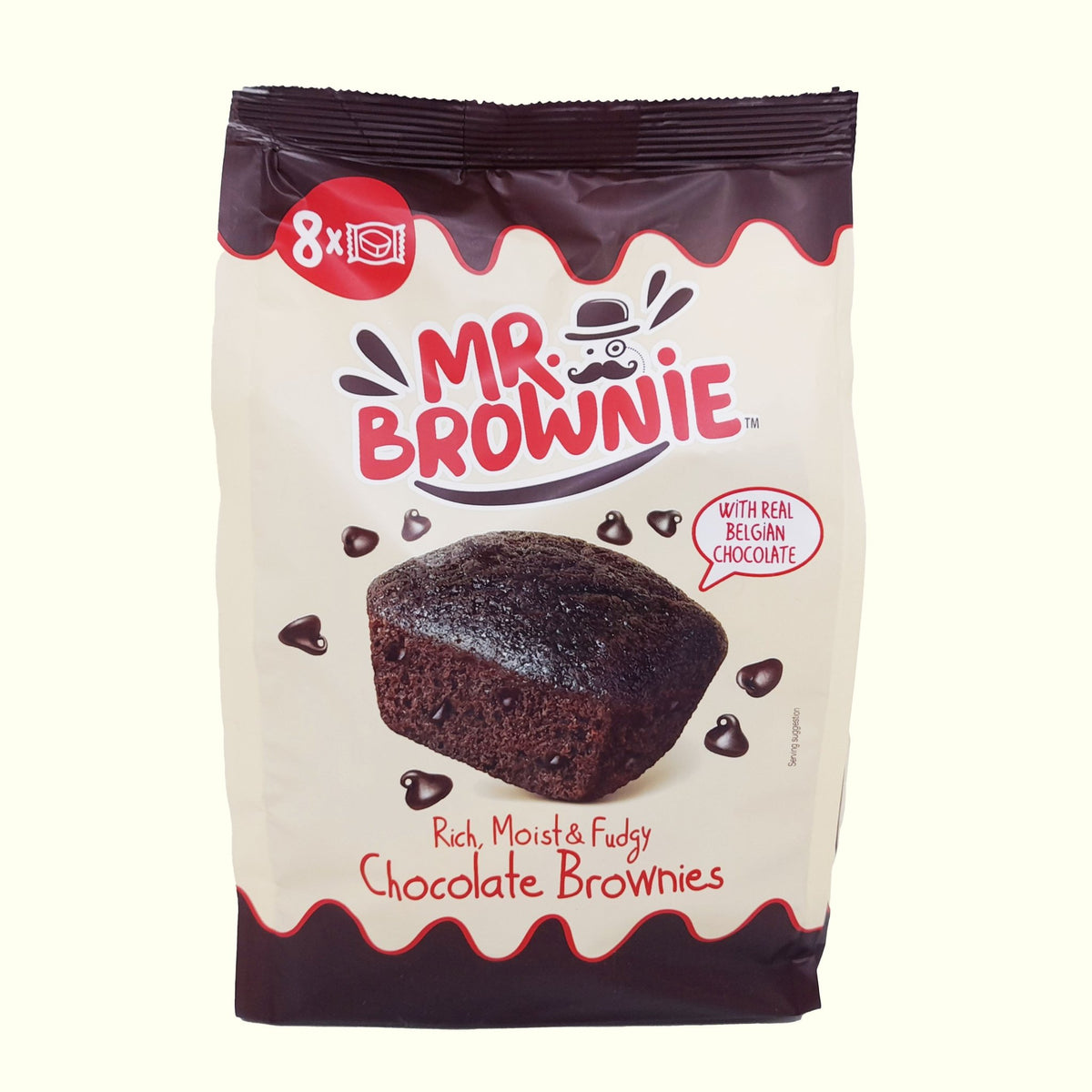 Mr. Brownie Chocolate Brownies 8 Stück 200g - TopCandy