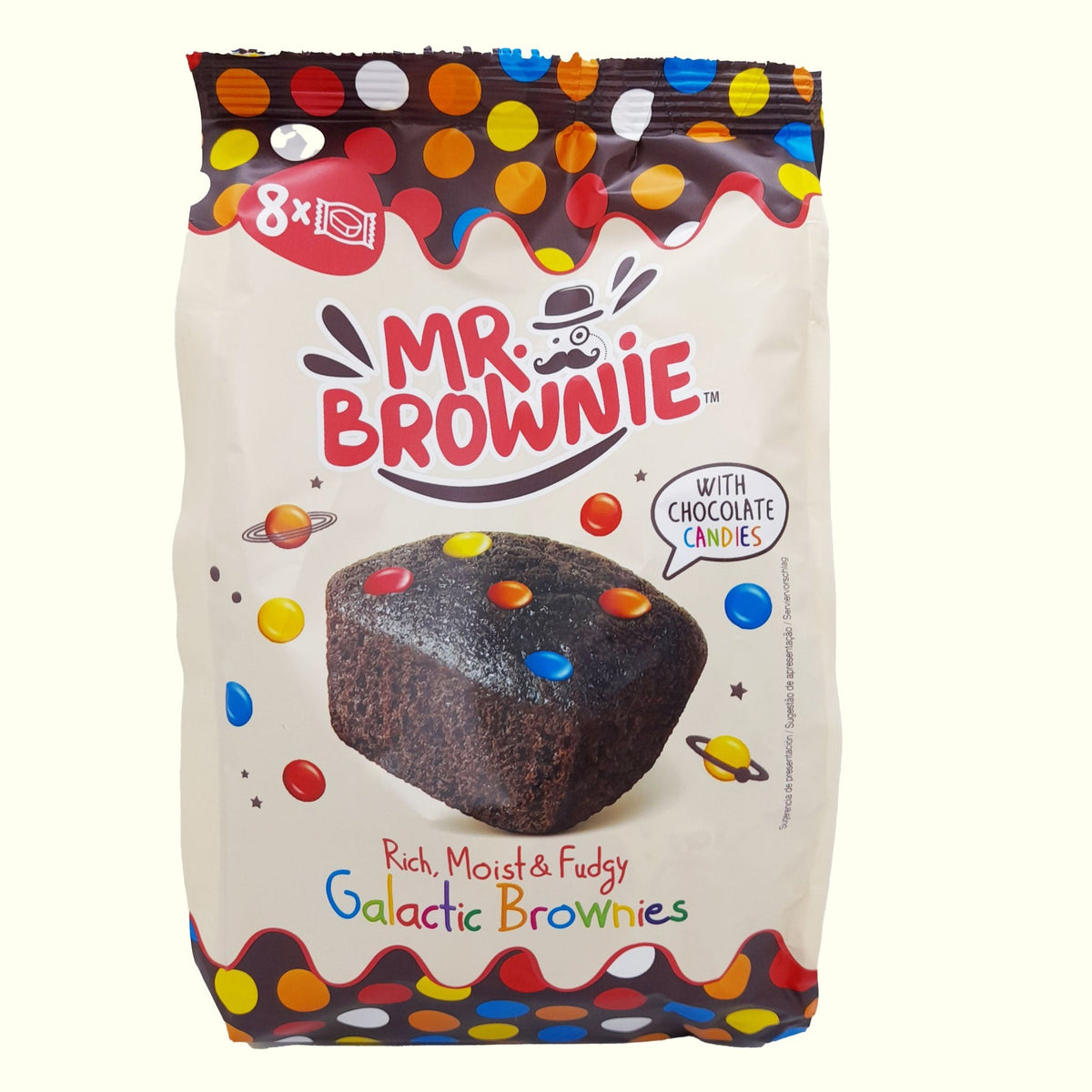 Mr. Brownie Galactic Brownies 8 Stück 200g - TopCandy