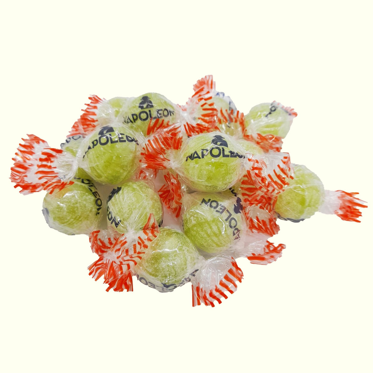 Napoleon Apfel Bonbons mit einer sauren Füllung - 130g - TopCandy