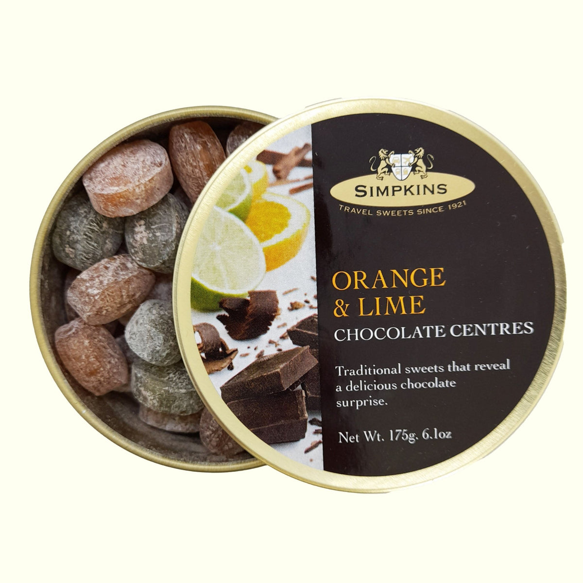 Simpkins Orangen & Limette Schokoladen Bonbons 175g - TopCandy