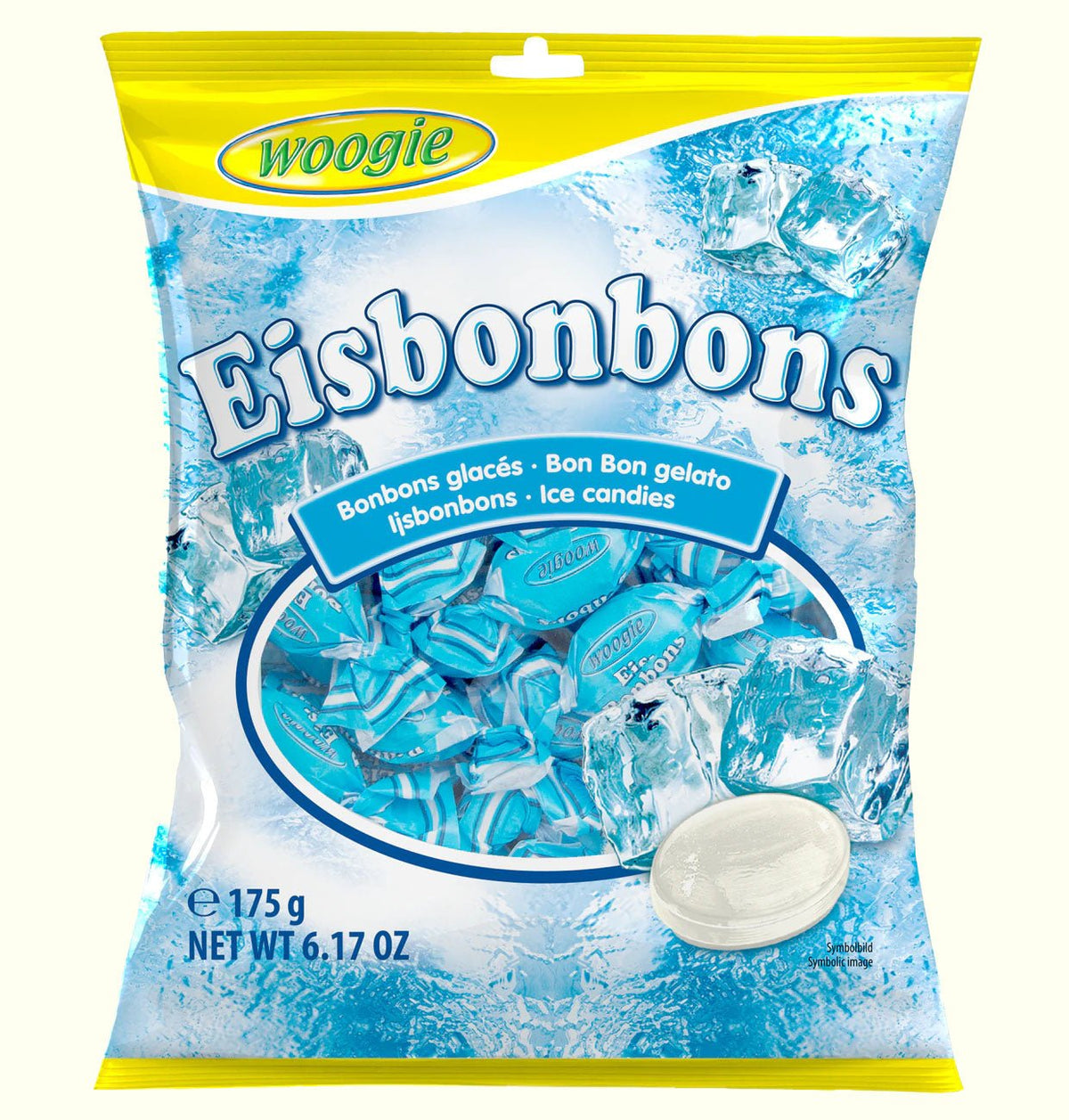 Woogie Eisbonbons Erfrischungs - Hartkaramellen 175g - TopCandy