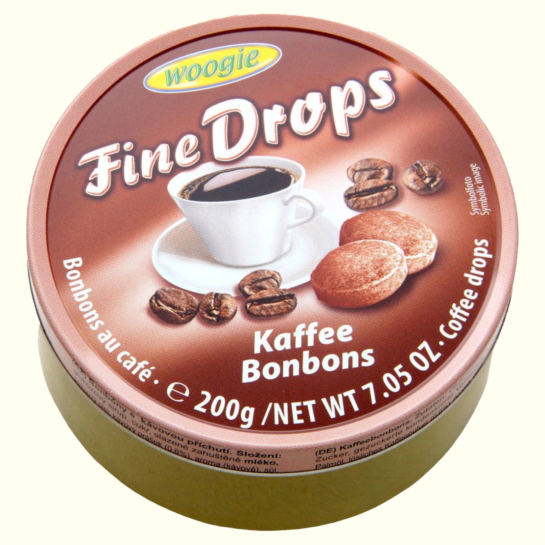 Woogie Fine Drops Kaffee Bonbons 200g - TopCandy