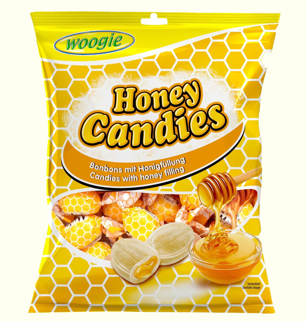 Woogie Honey Candies Honigbonbons 150g - TopCandy